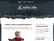 Tablet Screenshot of andreialbu.com